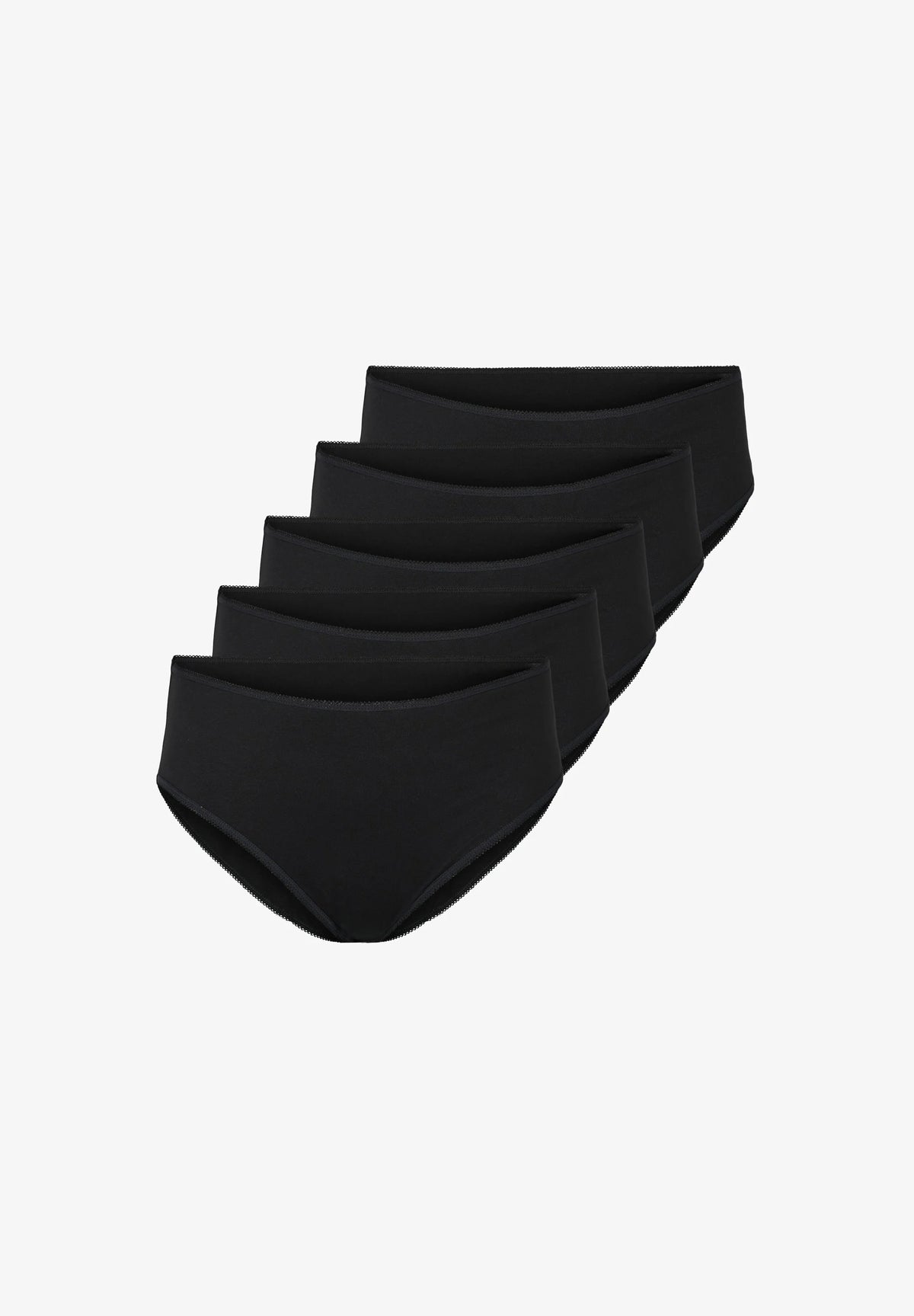 5er-Set Slips – Hoher Bund – Struktur Living