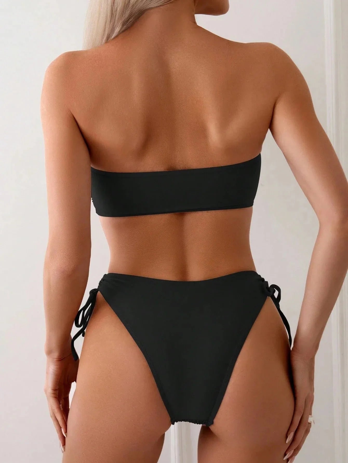 Formender Bikini Belle Noir Texturiert