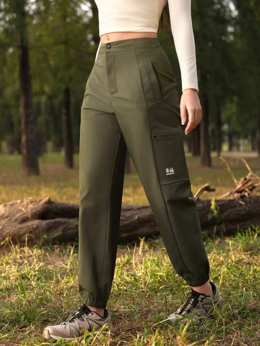 Two-Tone High-Rise Active Jogger – Earth Edition