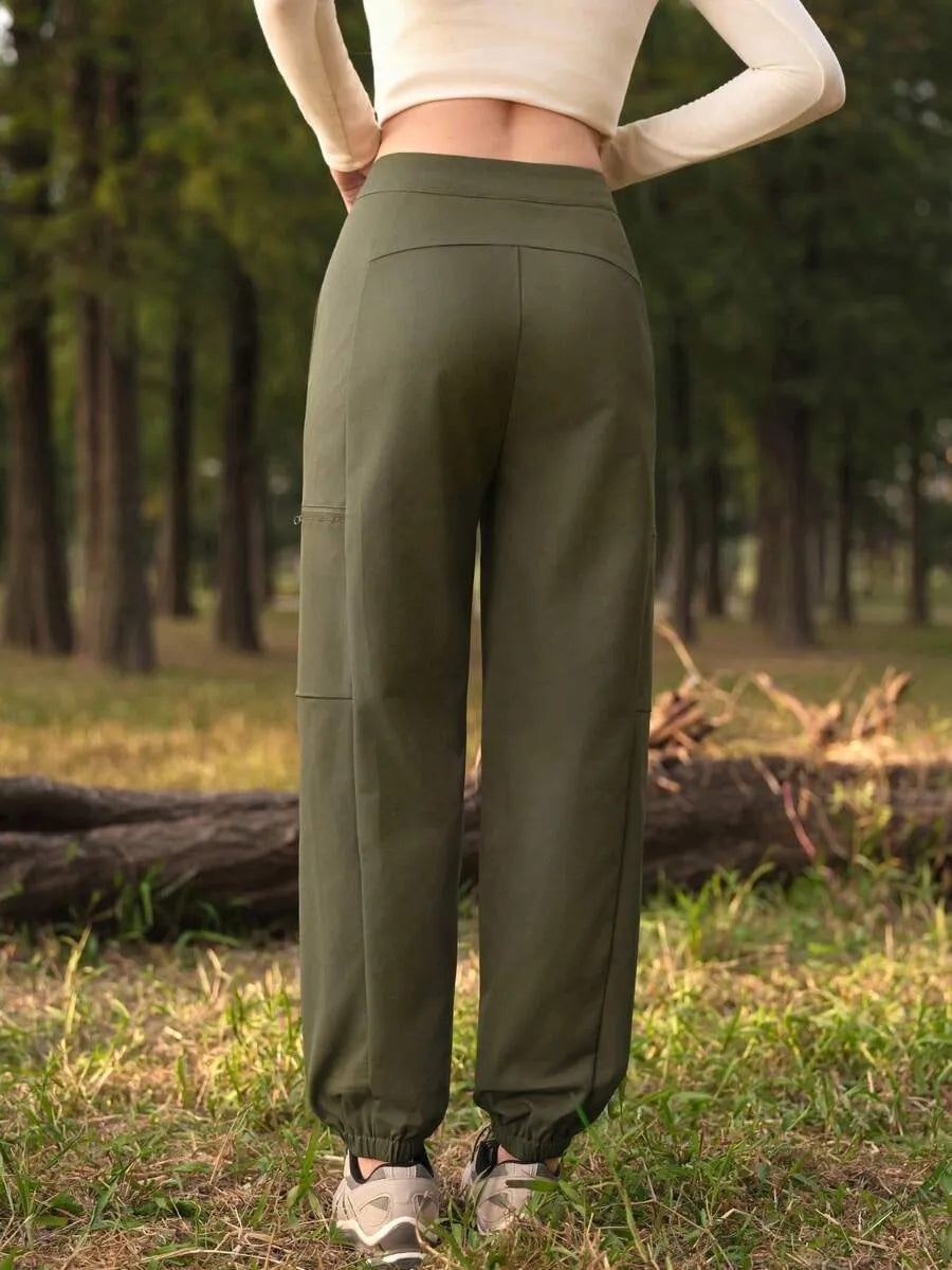 Two-Tone High-Rise Active Jogger – Earth Edition
