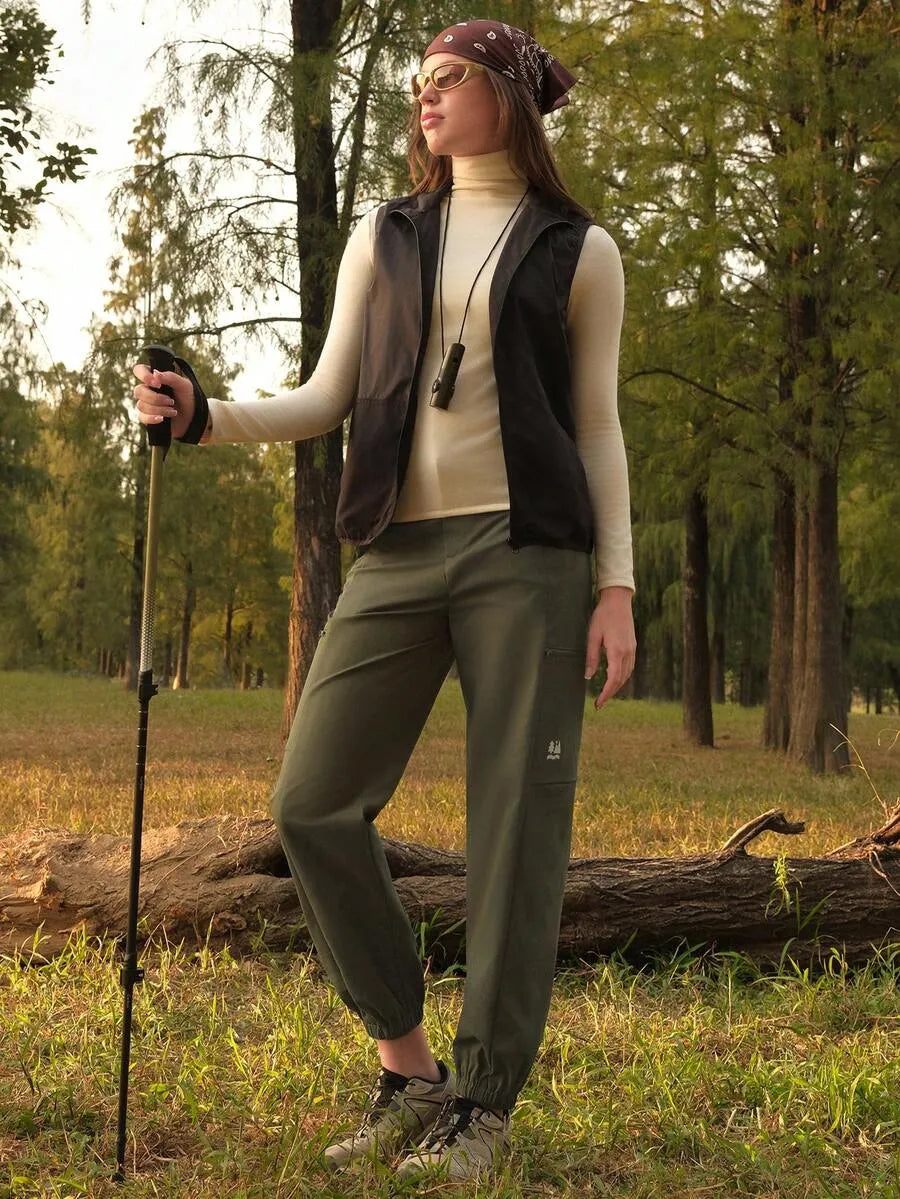 Two-Tone High-Rise Active Jogger – Earth Edition