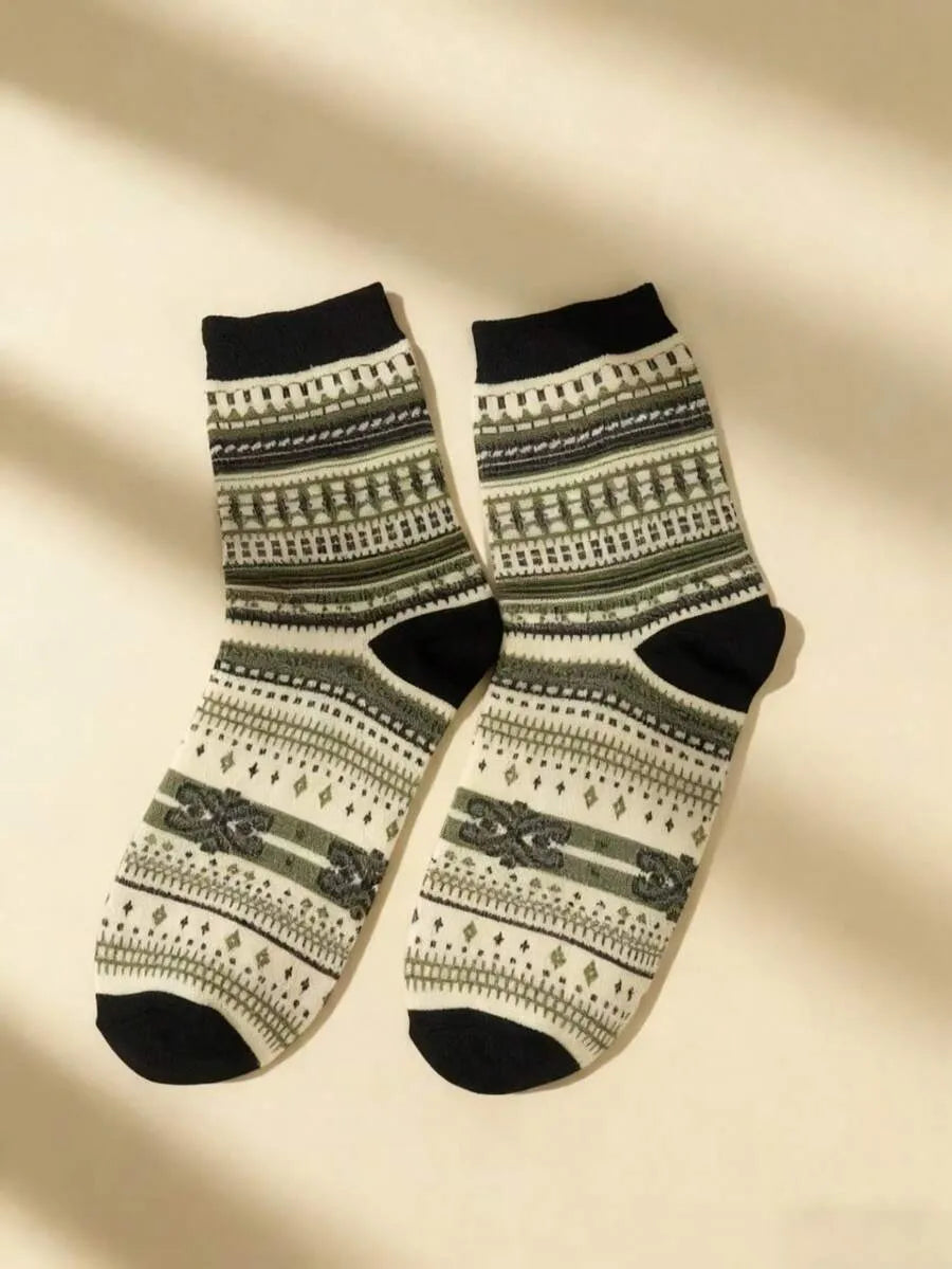 Boho Chic 5 Paar Socken-Set