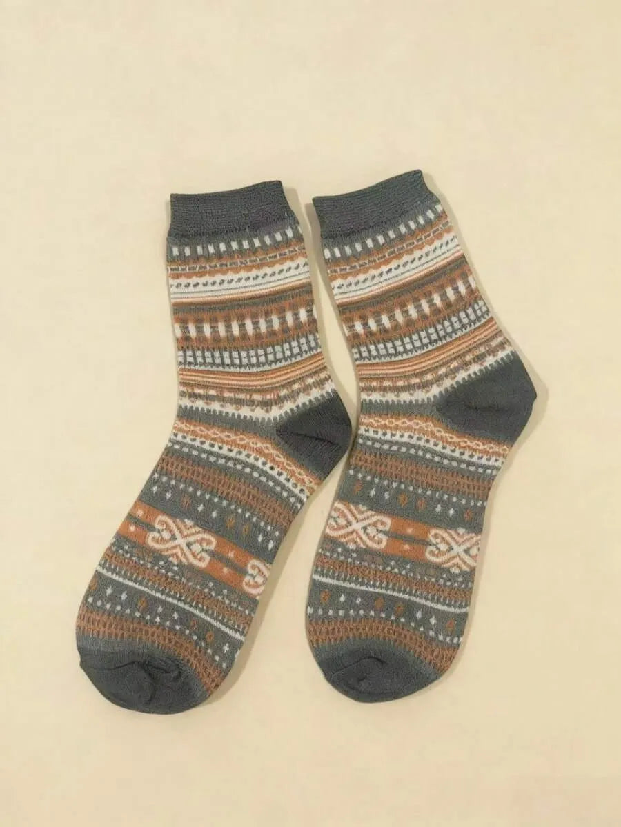 Boho Chic 5 Paar Socken-Set