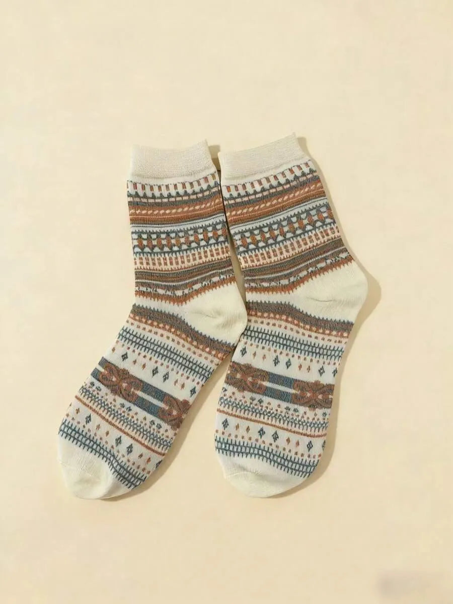 Boho Chic 5 Paar Socken-Set