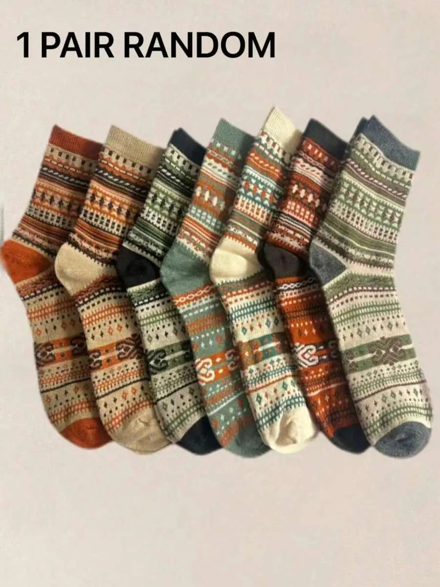 Boho Chic 5 Paar Socken-Set