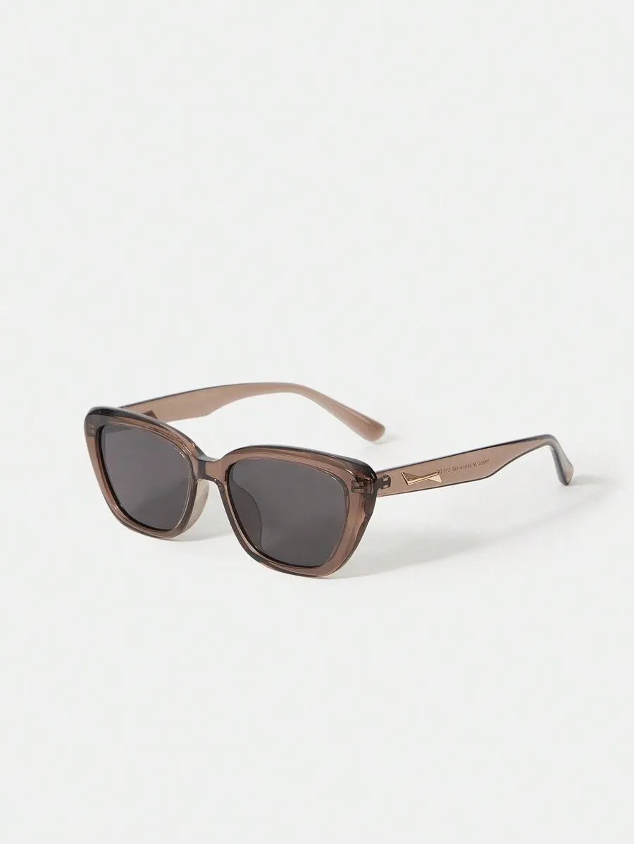 Strahlende Cat-Eye Sonnenbrille