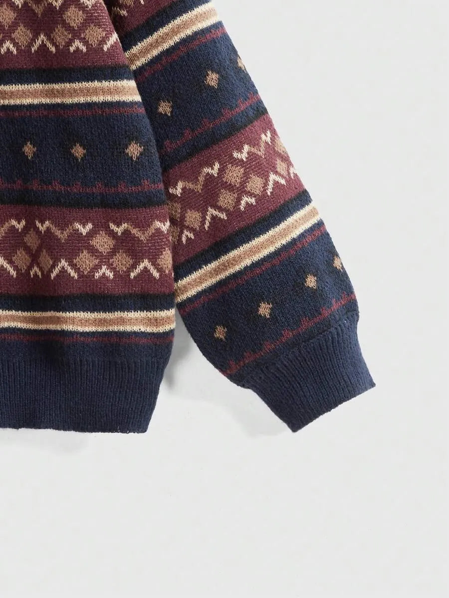 Fair-Isle Strickpullover