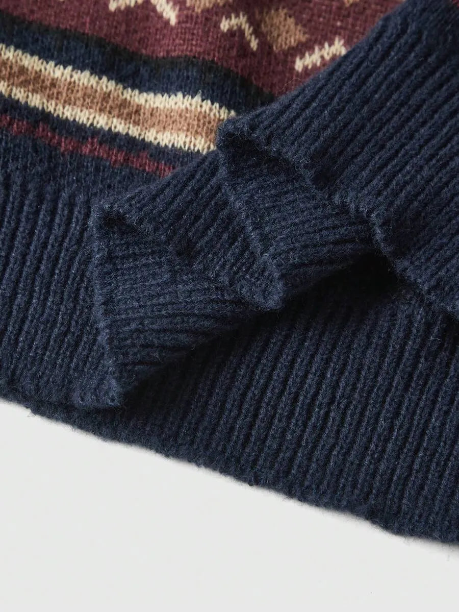 Fair-Isle Strickpullover