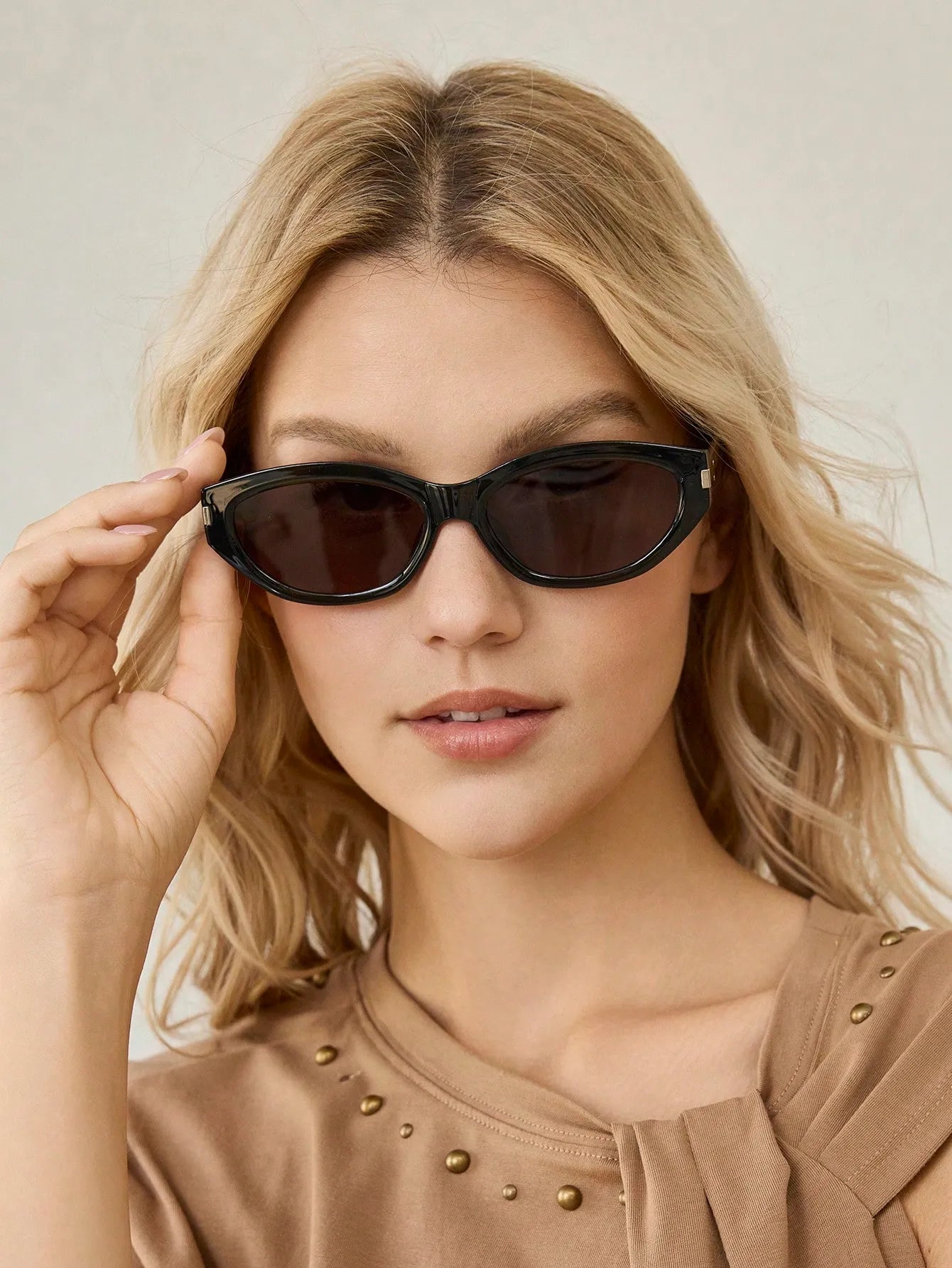 Organische Sonnenbrille mit Holzmaserung — Obsidian Forest
