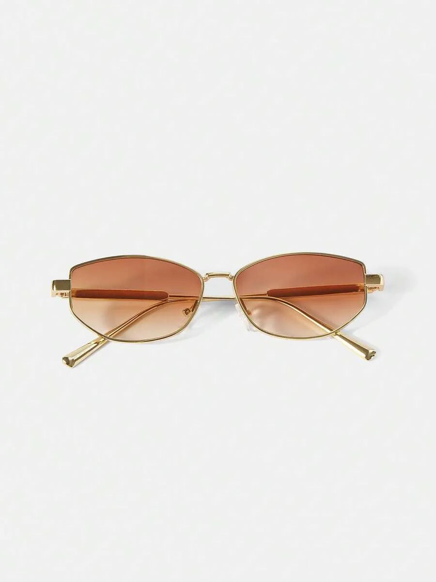 Obsidian Tortoise Oval Sonnenbrille