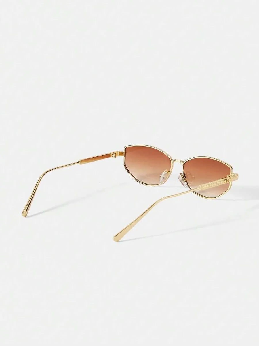 Obsidian Tortoise Oval Sonnenbrille