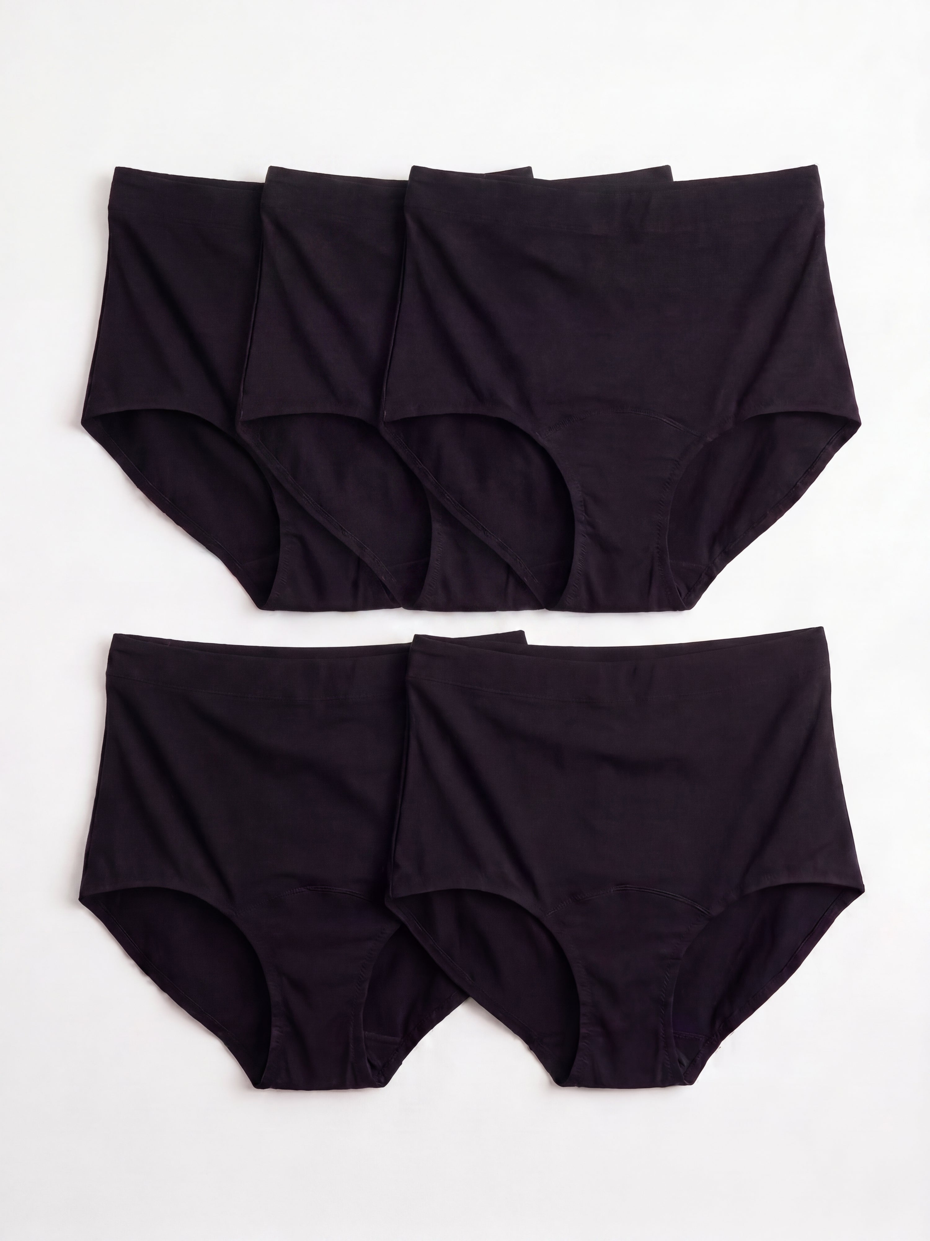 5er-Set Damen-Slips – Auslaufsicher