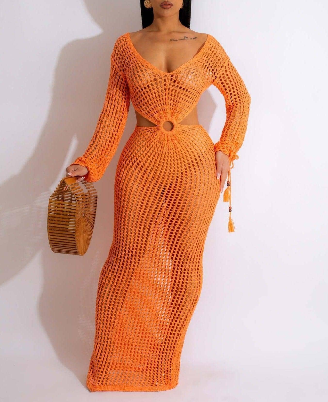 Premium Häkel-Strandkleid Mylena