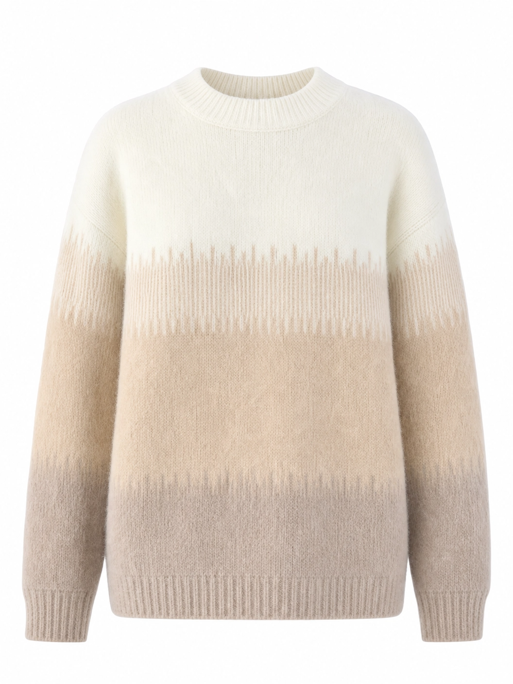 Damen Pullover in Creme Beige